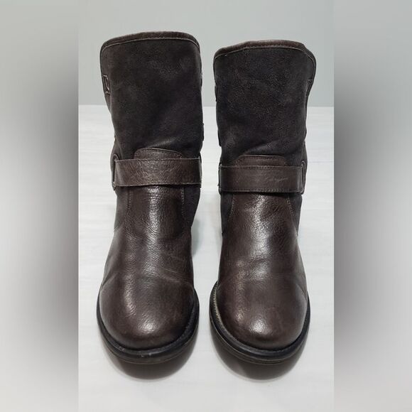 - 𝅺RONSPORTS Fur-lined Leather Boots - Picture 4 of 12